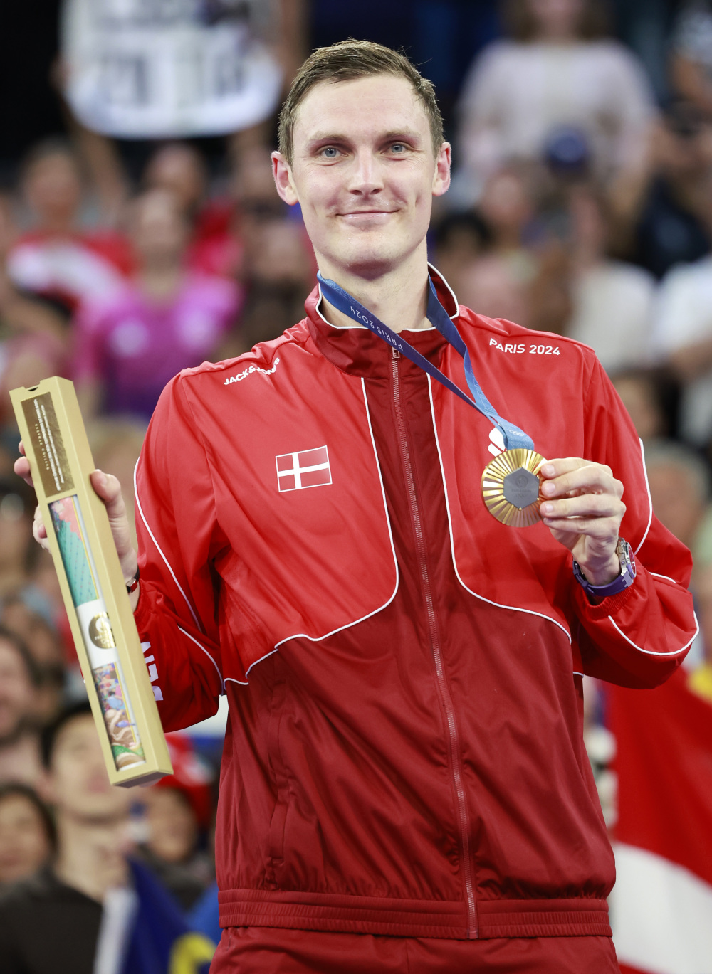 英格兰羽毛球队强势丹麦羽毛球队，安赛龙高光表现