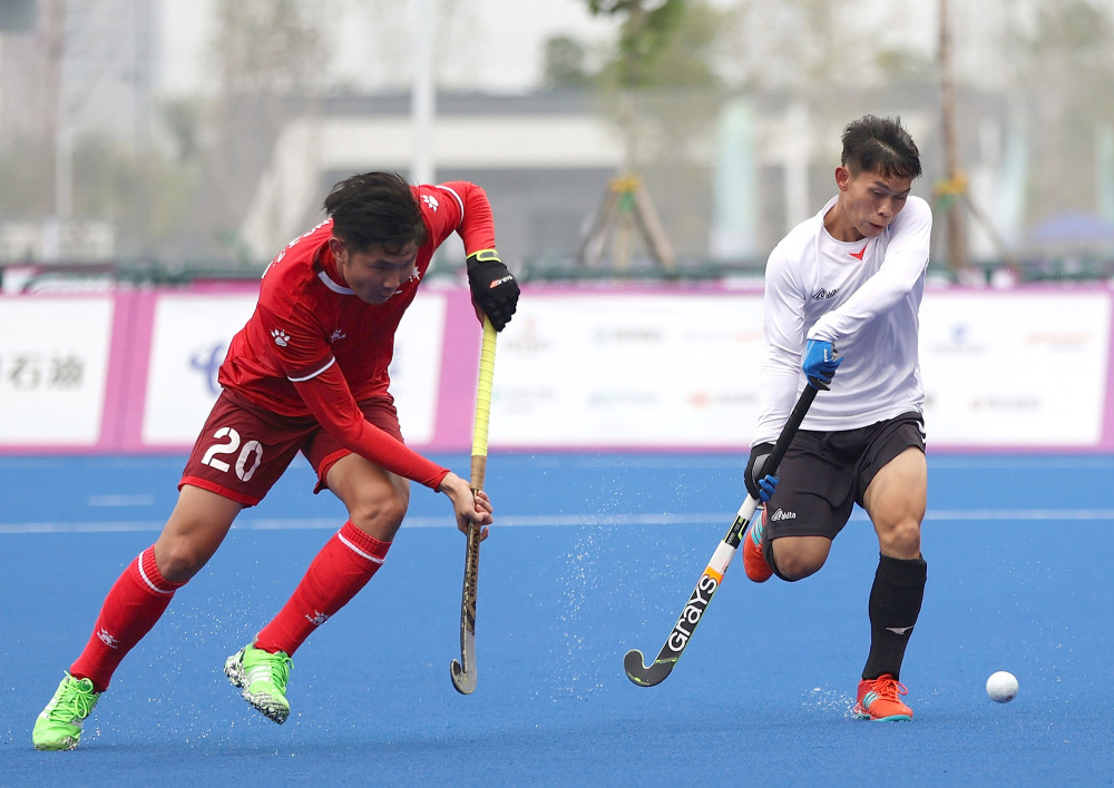 希腊队在男子曲棍球比赛中取得连胜